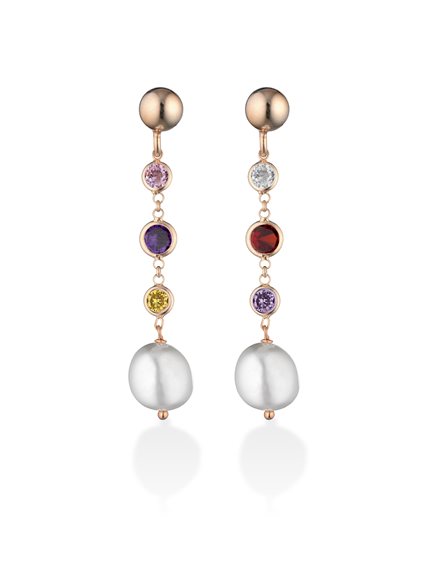 Orecchini Lelune Donna LELUNE GLAMOUR in Argento Perla LGEA401.1 - LGEA401.1